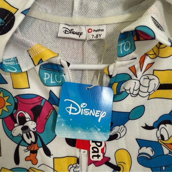 NEW Disney characters hoodie zip up jacket.  unisex - Picture 2 of 4